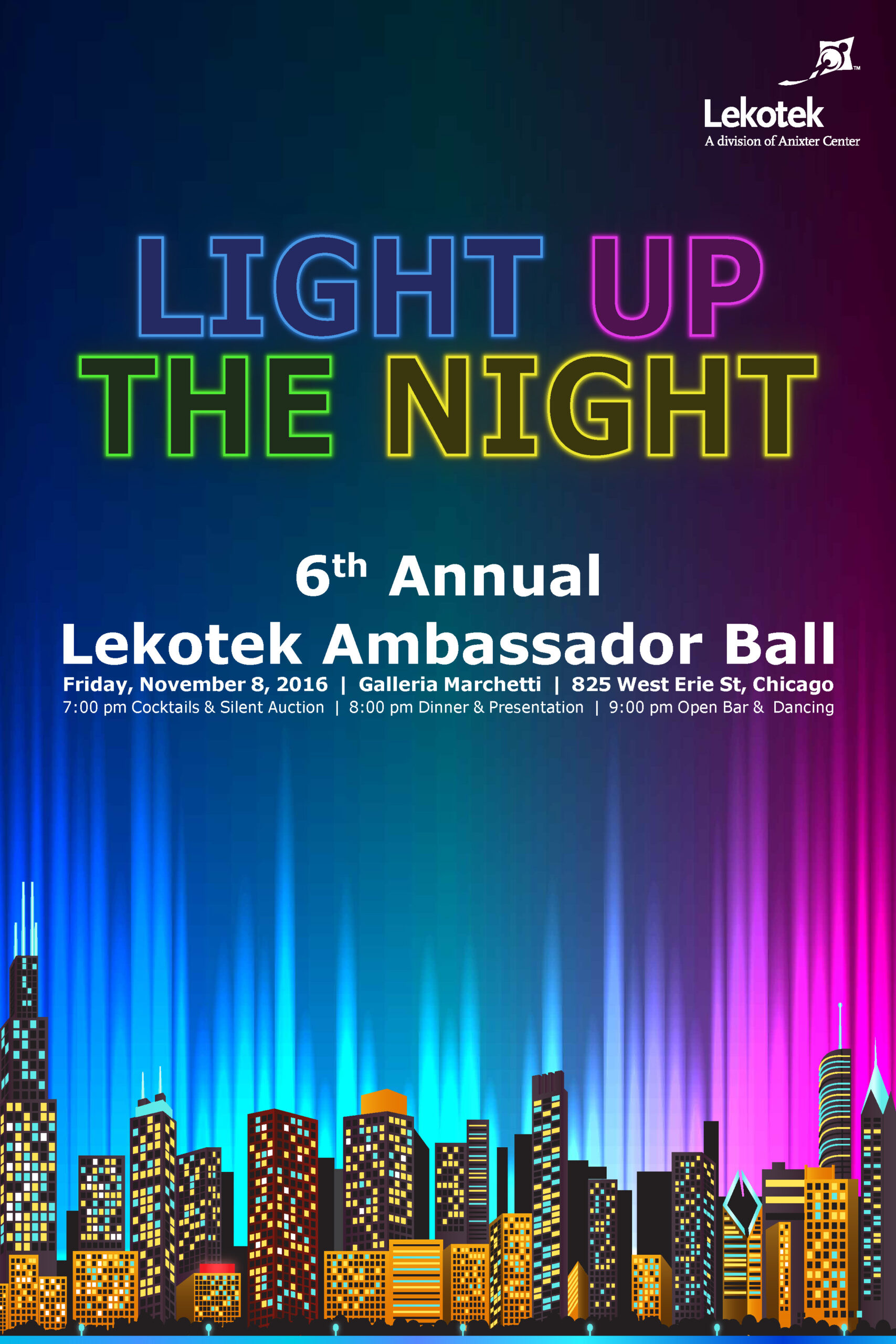 Event poster for young board