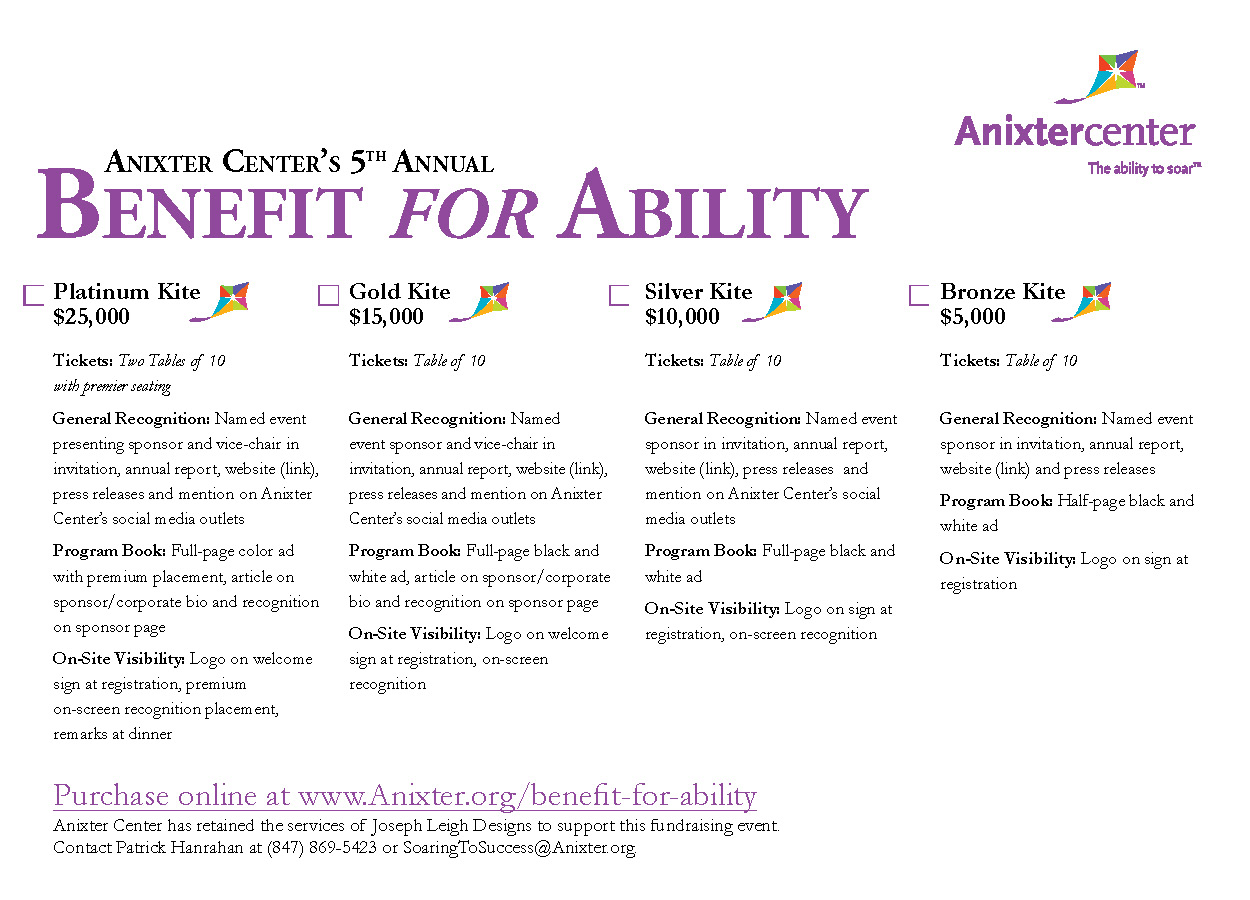 Event sponsorship form